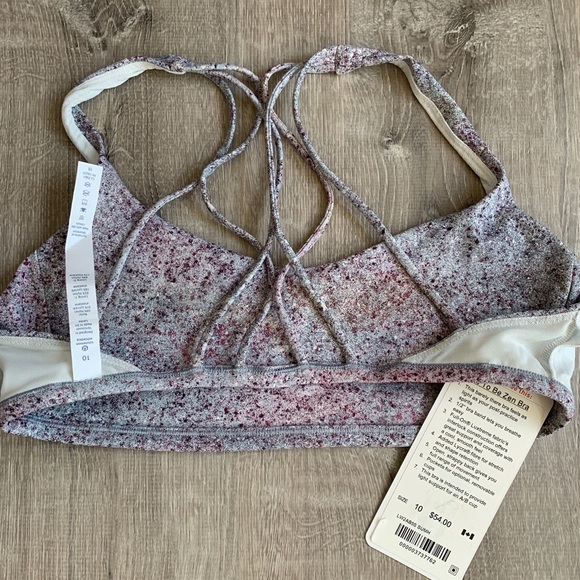 Nwt Free To Be Zen Bra 10 - Picture 4 of 7